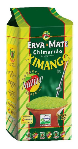 Erva Mate Chimarrão Ximango Reserva Especial Nativo 1kg