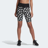 Shorts Ciclista Farm Print - Preto adidas Ha1219