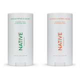 Native Desodorante Natural Para Mujeres Y Hombres, Pack 2