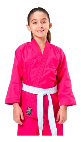 Kimono Reforçado Infantil Atama Rosa