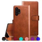 For Galaxy A13 5g 4g A04 Wallet Case With Credit Card Holder