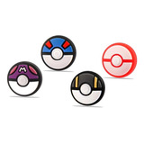 Protectores Palanca Switch (pack 4 Pzas) Pokebolas |pokemon 