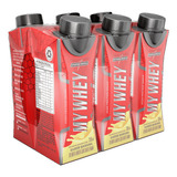 My Whey Rtd Shake Proteína 6 Un 250ml - Integralmédica Sabor Banana