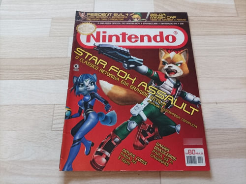 Revista Nintendo World 80 Resident Evil 4 E Starfox Assault