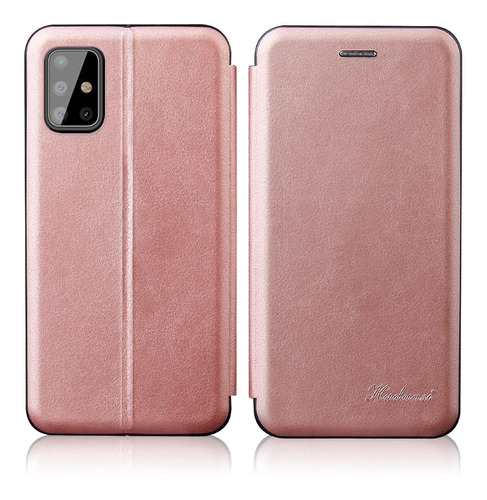 Funda De Piel Retro Para Samsung Galaxy A02s (versión Eu)