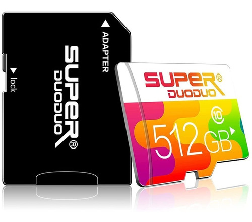 Memory Card Micro Sd 512 Gb Super Duoduo Clase 10