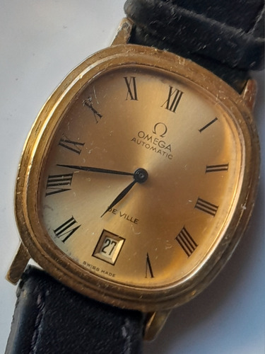 Reloj Omega De Ville Automátic Gold Filled 20 Micrones 35 Mm