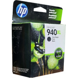 Cartucho De Tinta Original Hp 940xl Bk C4906al Pro 8000 8500