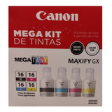 Pack De Tintas 16 Canon Original Black Y Colors