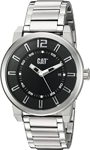 Reloj Cat Para Hombre Nk14111127 Color Plateado De Acero