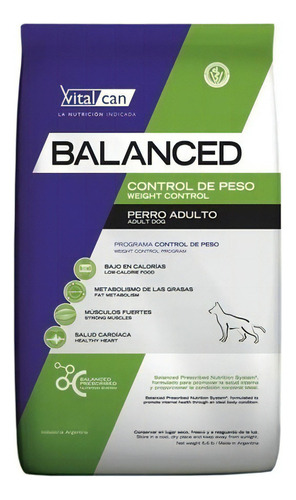 Balanced Perro Control Peso 20 Kg