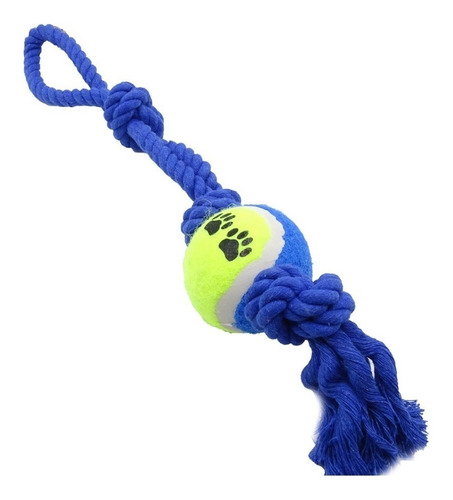 Juguete Para Perros Con Cuerda Mas Pelota Mascotas