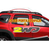 Calco Renault Duster Barral Juego 2 Unidades + Calco 2wd