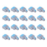 Divisor Tipo Pulsador Spl Quick Connector, 20 Piezas De Cabl