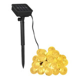 Led Light Series 22m 200 Foco Decorativo Luz Solar