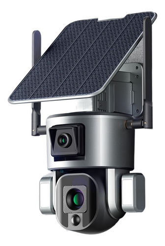 Wi-fi Dual Camera Solar Powered Camera Security System