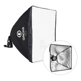 Softbox Luz Continua Greika 40x40 Cm Para Lâmpada - Bivolt