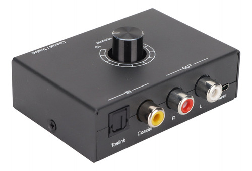 Convertidor Dac De 192 Khz, Óptico Digital, Coaxial A Analóg