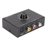 Convertidor Dac De 192 Khz, Óptico Digital, Coaxial A Analóg