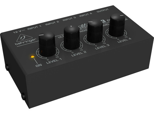 Mezcladora Behringer Mx400 De Linea 4 Canales Portatil Meses