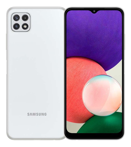 Telefone Celular Samsung A22 5g Branco 128 Gb 4 Gb Seminovo