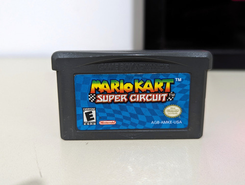 Mario Kart Super Circuit Juego Gameboy Advance Original