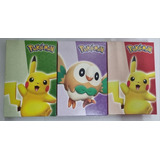 3 Kits Pokemon Pikachu Mc Donalds Mc Lanche Feliz 2023