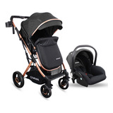 Coche Moises Travel System Gold Lx Con Huevito Bebesit