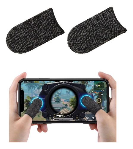 Dedales Gamer Guantes Fundas Sin Dedos Mando Para Celular