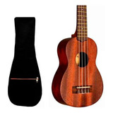 Ukelele Soprano Makala Mks Madera Caoba + Funda