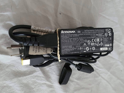 Fuente Cargador Lenovo Adlx45ncc3a 20v 2.25a 45w Original