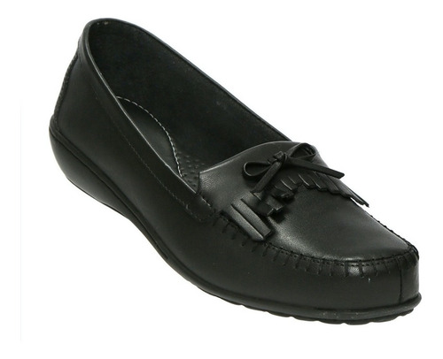 Zapato Romulo Ref 2558 Negro 100% Cuero 