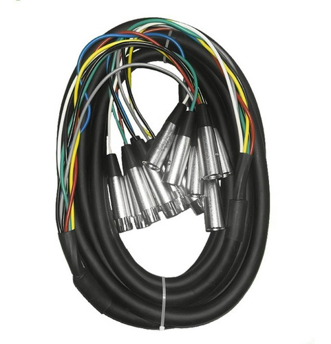 Cable Sub Snake Para Baterista / Medusa 8 Canales 5 Mts