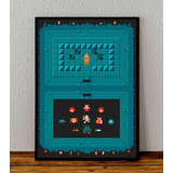 Cuadro 33x48 Poster Enmarcado Zelda Videojuego