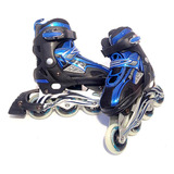 Rollers Patines Profesionales Para Niños Azul Jufeng 