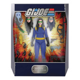 Super7 G.i. Joe Baroness [azul] Ultimates! ¡onda 2!