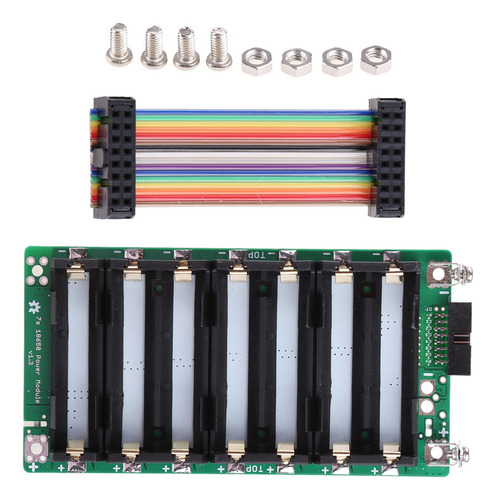 Suporte De Lítio 18650 Bms Pcb Diy Ebike Solar 7s Box