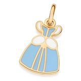 Pingente Rommanel Disney Vestido Da Cinderela - 542823