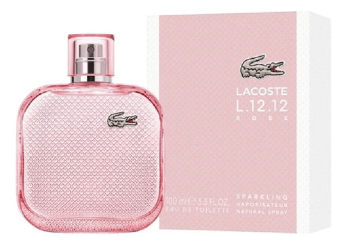 Lacoste L.12.12 Rose Sparkling Edt 100ml Mujer