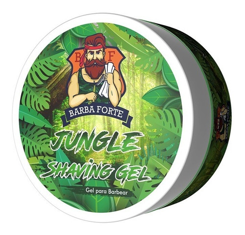 Shaving Gel Jungle Gel Afeitado Barba Forte 170 Gr