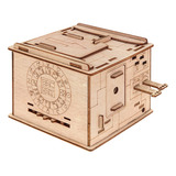 Esc Welt Space Box - Caja De Rompecabezas De Madera De Abedu