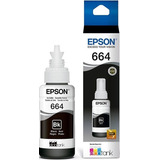 Tinta Original Epson T664 Negra Para L120/121 Botella 70 Ml 