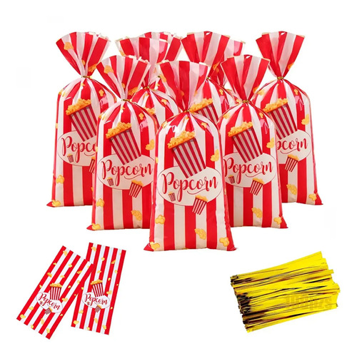 Bolsas De Dulces Con Palomitas Bolsas De Regalos Cumpleaños