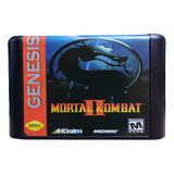 Juego Mortal Kombat 2 Para Sega Genesis