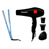 Combo Planchita Babyliss 4083 Estuche + Secador Teknikpro