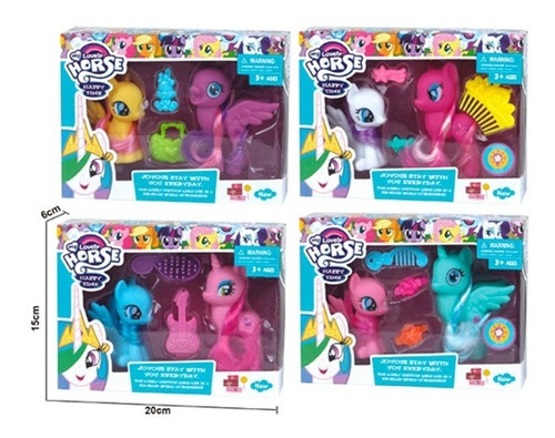 Adorables Ponys C/luz 2 Pcs 1723193 E.normal