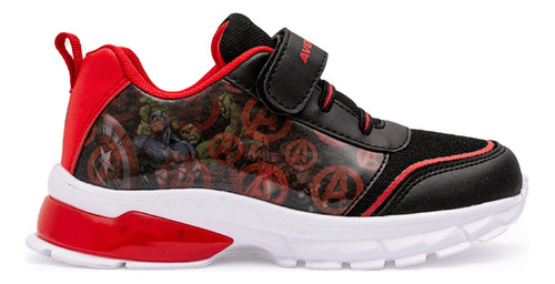 Zapatillas Marvel Efecto Holograma Con Luces Asfl70