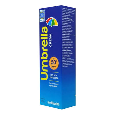 Protector Solar Umbrella Crema Spf 50+, 60 Gr | Envío gratis