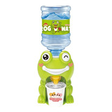 Mini Garrafon Dispensador Agua Rana Niños Juguete Kawaii