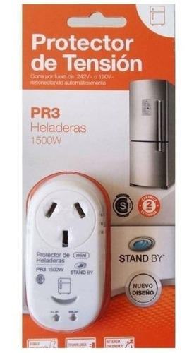 Protector De Tension Heladeras Pr3 Stand By 785030